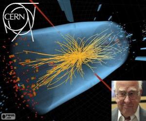 Puzzle Ανακάλυψη του σωματιδίου μποζόνιο Χιγκς ονομάζεται ο Θεός σωματιδίου (Peter Higgs)